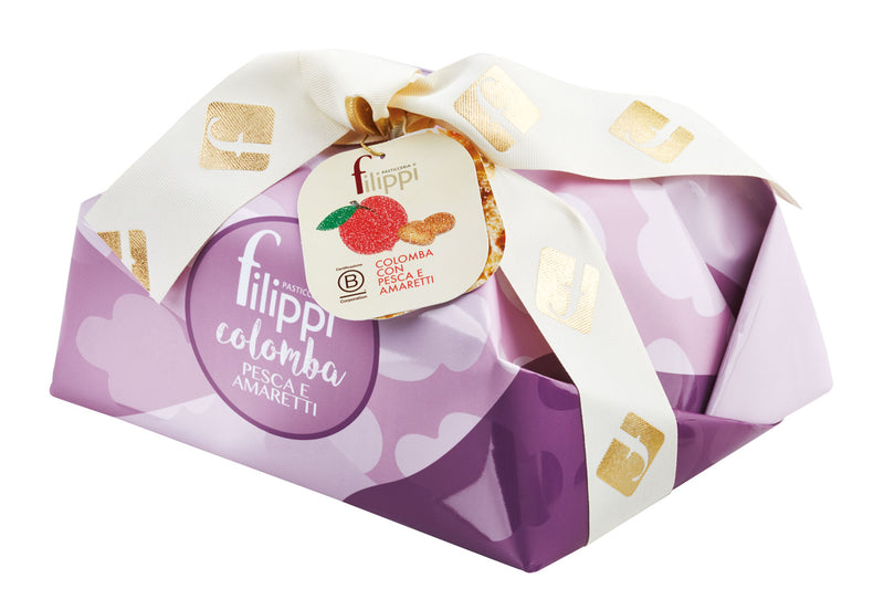 Filippi Colomba with Peaches and Amaretti, 35.27 oz | 1kg