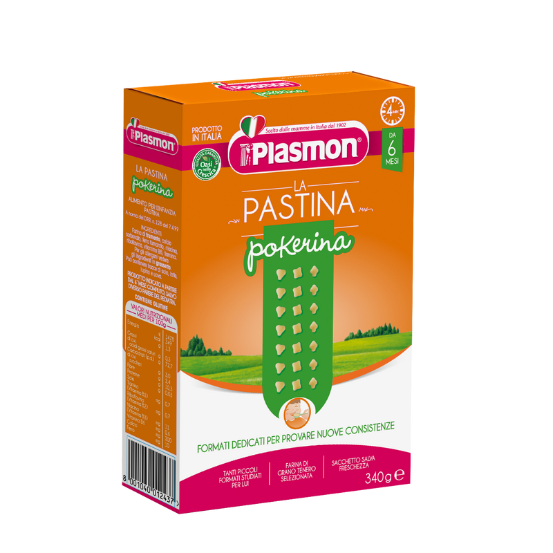Plasmon Baby Pasta Pokerina, 12 oz | 340g