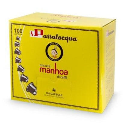Passalacqua Manhoa Nespresso Compatible, 100pk