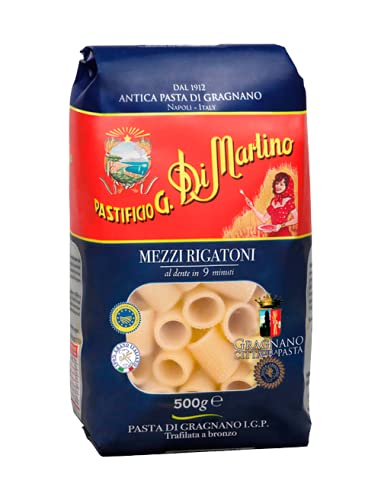 Di Martino Pasta Mezzi Rigatoni, 16 oz | 453g