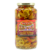 Salvati Hot Sliced Cherry Pepper, 32 fl oz