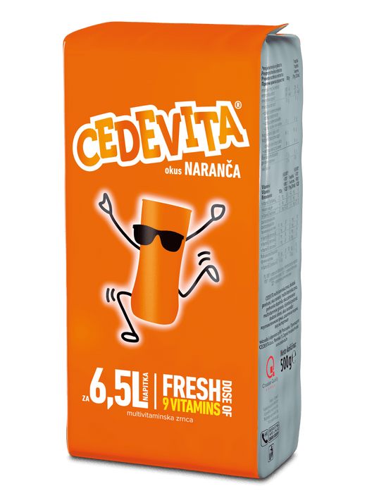 Cedevita Orange Flavor Vitamin Drink, 500g