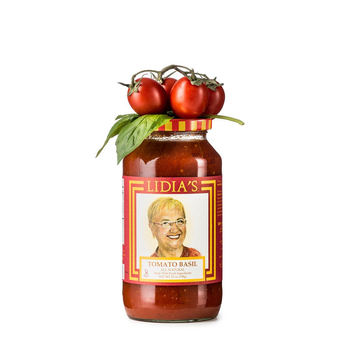Lidia's Tomato Basil Sauce, 25 oz