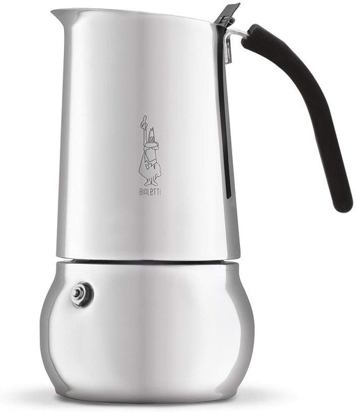 Bialetti Elegant Kitty 6-Cup Stainless Steel Stovetop Espresso Maker