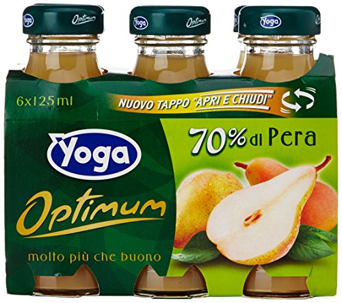 Yoga Optimum 70% Italian Pera, 6 x 125 ml