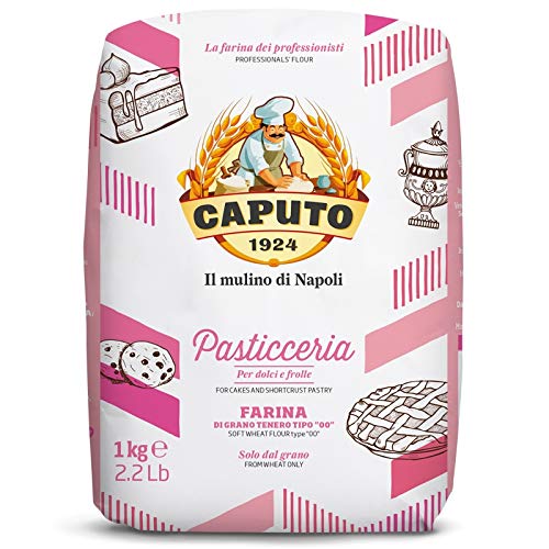 Caputo Pasticceria Pastry 00 Flour, For Desserts & Shortbreads, 2.2 lb |1 kg