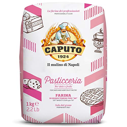 Caputo Pasticceria Pastry 00 Flour, For Desserts & Shortbreads, 2.2 lb |1 kg