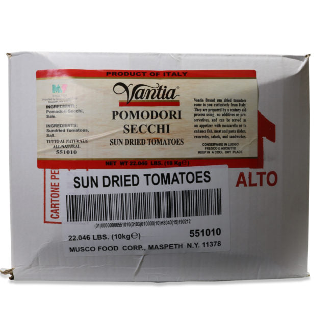 Vantia Italian Sundried Tomatoes, 22 lbs | 10 kg