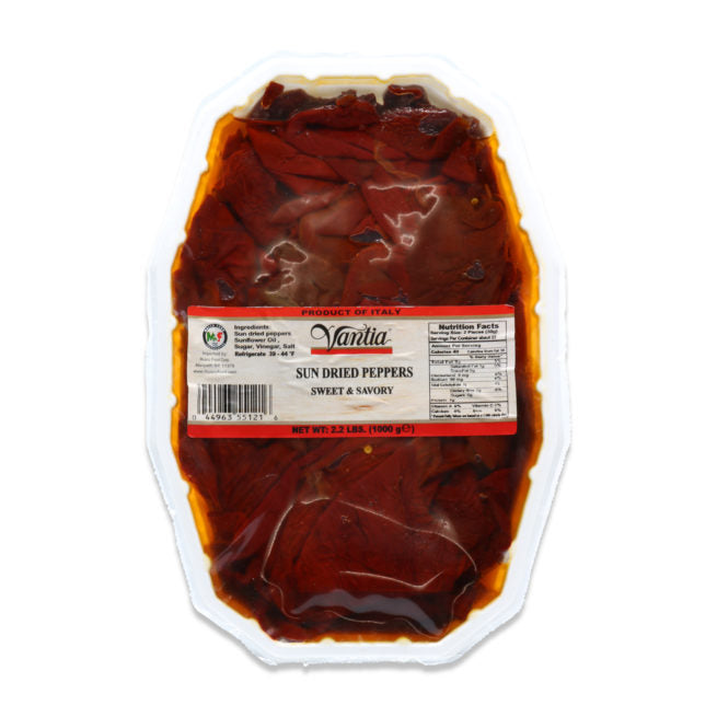 Vantia Sweet & Savory Sun Dried Peppers, 2.2 lbs | 1000g