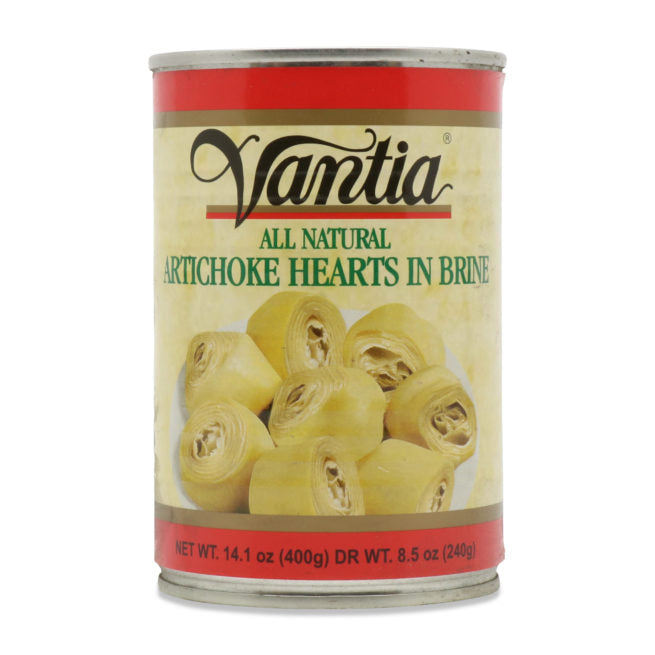 Vantia Artichoke Hearts in Brine, 14 oz
