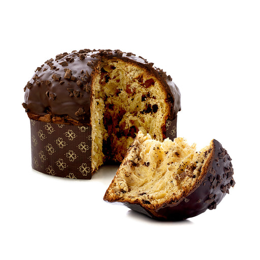 Brontedolci Panettone with Pear and IGP Modica Chocolate Chips, 35.3 oz | 1 kg