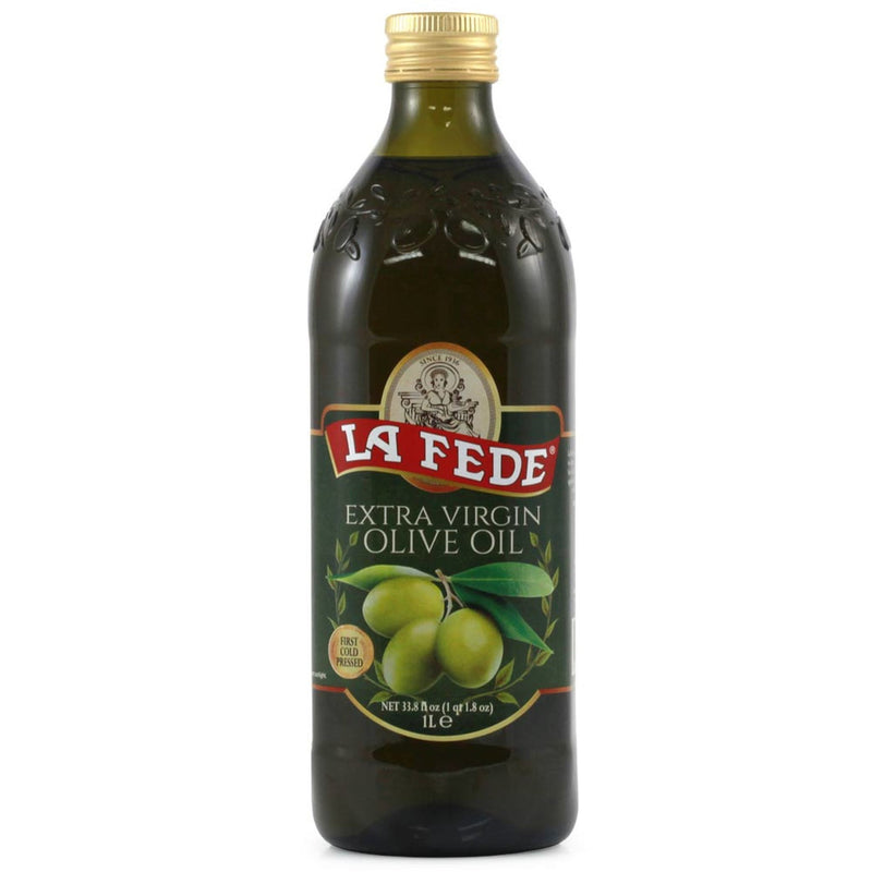 La Fede Extra Virgin Olive Oil, First Cold Press, 33.8 fl oz | 1 Liter