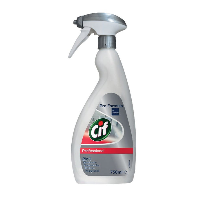 Cif Professional 2-in-1 Bathroom Cleaner, Bagno, 25.36 oz | 750ml