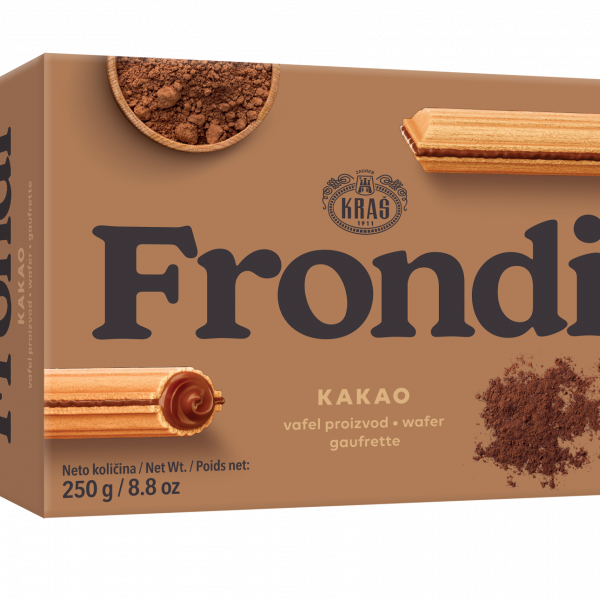 Kras Frondi maxi Cocoa, Kakao, 8.8 oz | 250g