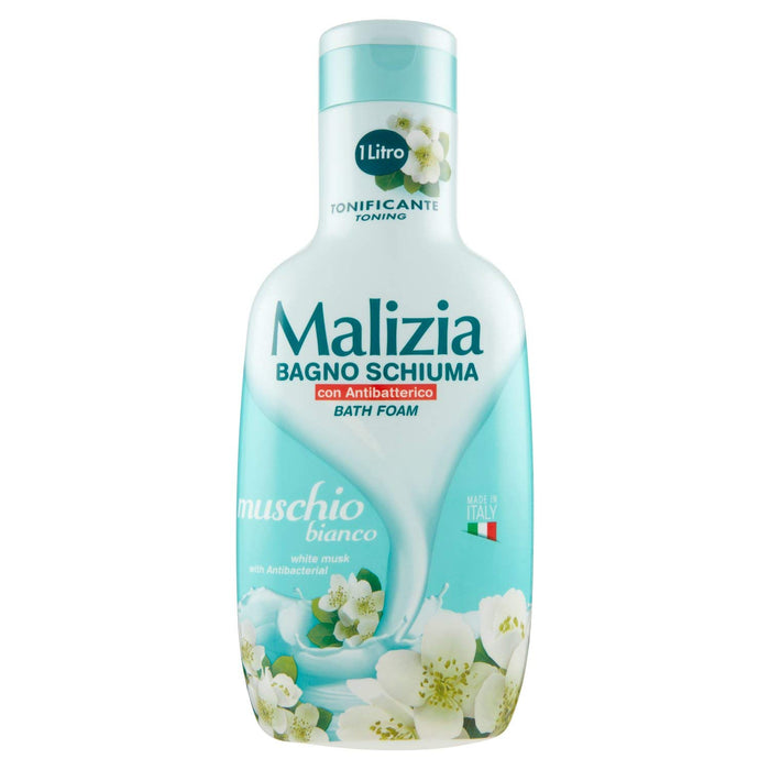 Mirato Malizia Bath Foam White Musk, Muschio Bianco, 1000ml