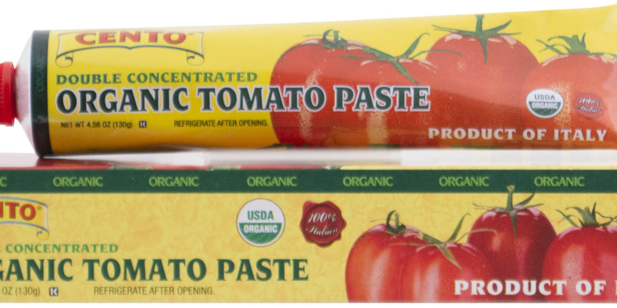 Cento Organic Tomato Paste in a Tube, 4.56 oz | 130g — Piccolo's