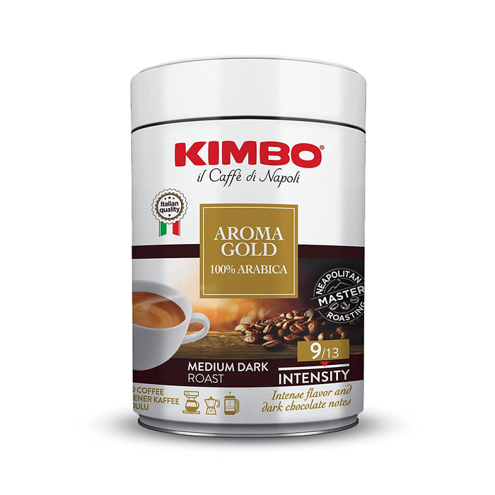 Kimbo Aroma GOLD 100% Arabica, 250g TIN