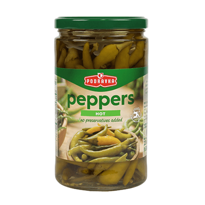 Podravka Hot Peppers, 630g