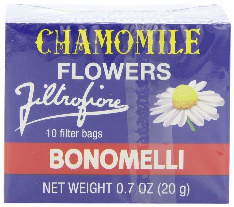 Bonomelli Chamomile Tea, 10 Bags, 0.7 oz (20 g)