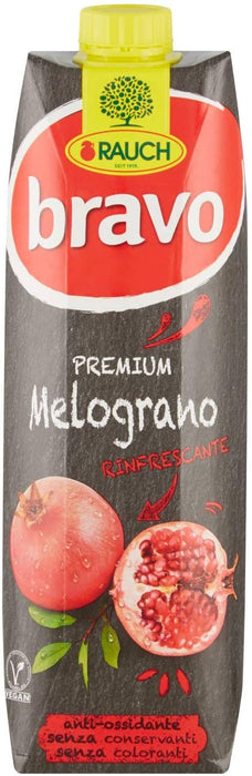 Rauch Bravo Melograno - Pomegranate Juice, 1 Liter - 1000 ml