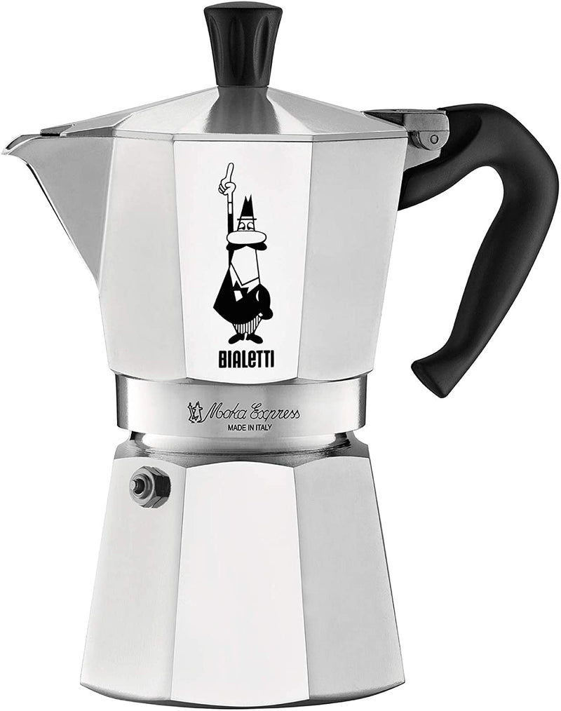Bialetti Moka Express 6-Cup Espresso Machine