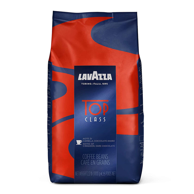 LavAzza Caffe Espresso, Top Class Gran Gusto Coffee Beans, 2.2 l
