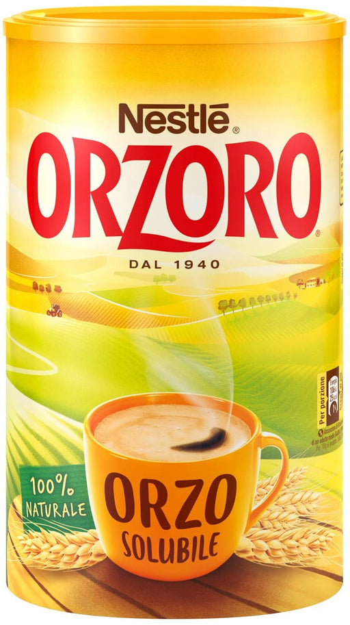 Nestle Orzoro Solubile 100% Orzo & Naturale, 200g — Piccolo's Gastronomia  Italiana