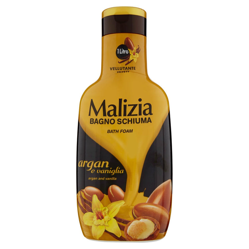 Mirato Malizia Bath Foam Argan and Vanilla, Argan e Vaniglia, 1000ml