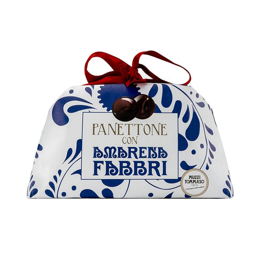 Muzzi Panettone with Fabbri Amarena Cherries, 35.2 oz | 1kg