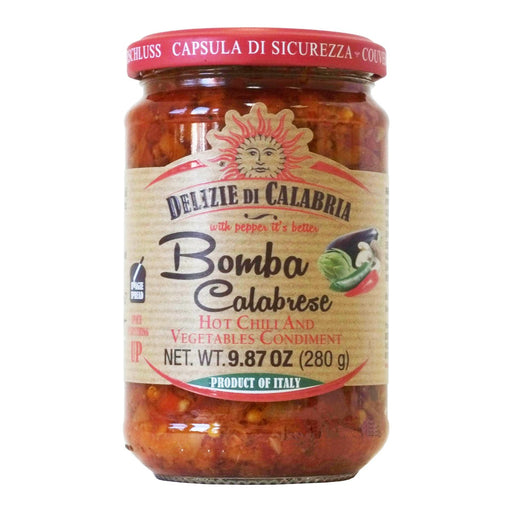 Delizie di Calabria Bomba Calabrese Italian Hot Sauce Spread 9.87 oz | 280g