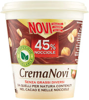 Novi CremaNovi Hazelnut Cream 45% Chocolate Hazelnuts, 200g