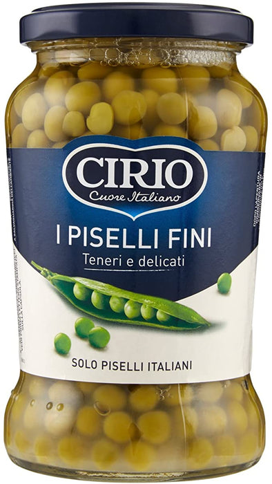 Cirio Peas, Piselli Fini, 12.6 oz | 360g