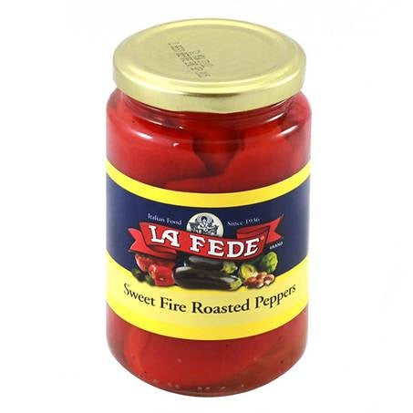 La Fede Roasted Red Peppers, 12 oz | 340g