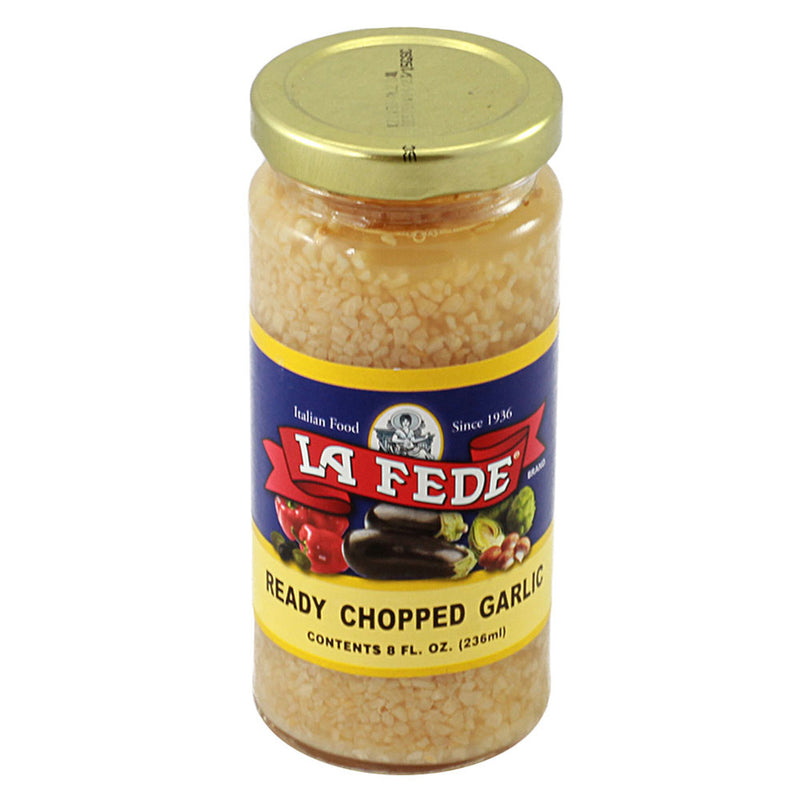 La Fede Ready Chopped Garlic, 8 FL OZ