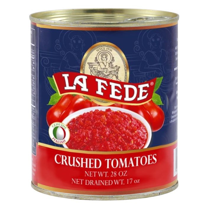 La Fede Italian Crushed Tomatoes, 28 oz Can