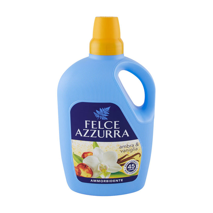 Felce Azzurra Amber and Vanilla Ammorbidente - Fabric Softener, 45 washes, 3 Liter