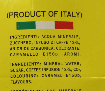 Brasilena Calabria Coffee Drink 6 pack of, 8.45 FL OZ