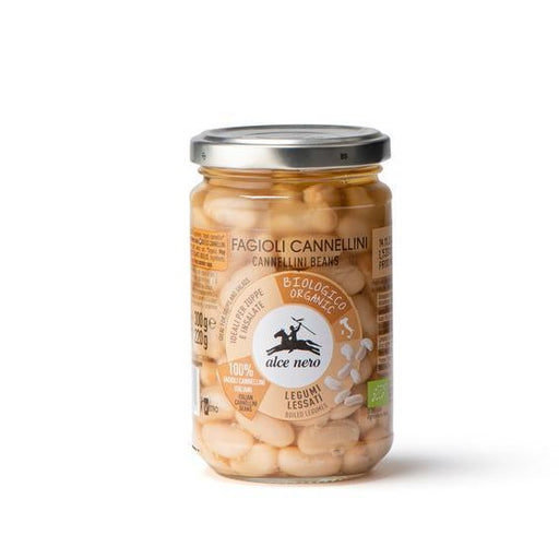 Alce Nero Organic Cannellini Beans, White Beans, 10.5 oz | 300g