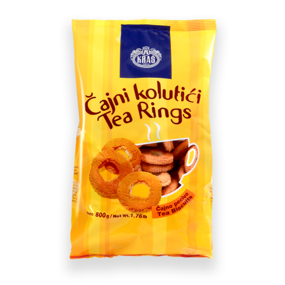 Kras Tea Ring Cookies, 17.6 oz | 500g