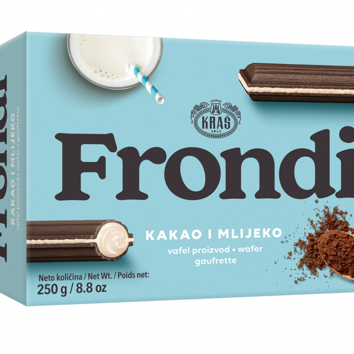 Kras Frondi maxi Cocoa and Milk, Kakao I Mlijeko, 8.8 oz | 250g