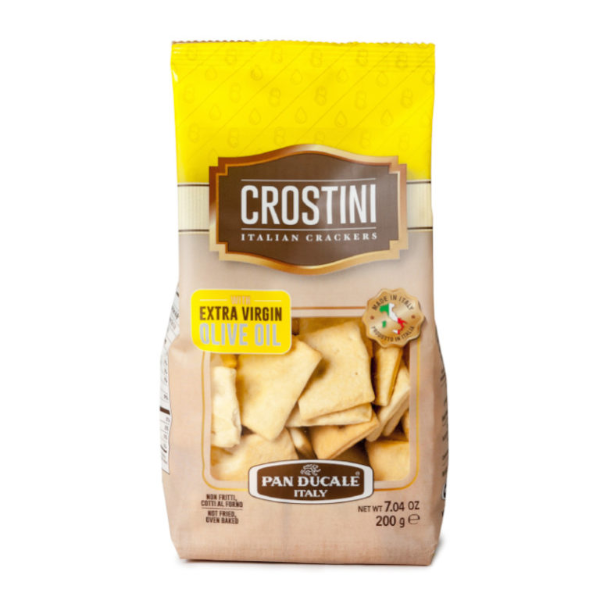 Pan Ducale Crostini Italian Crackers with Olive Oil, 200g