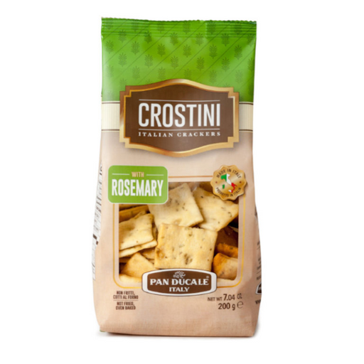 Pan Ducale Crostini Italian Crackers with Rosemary, 7.04 oz | 200g