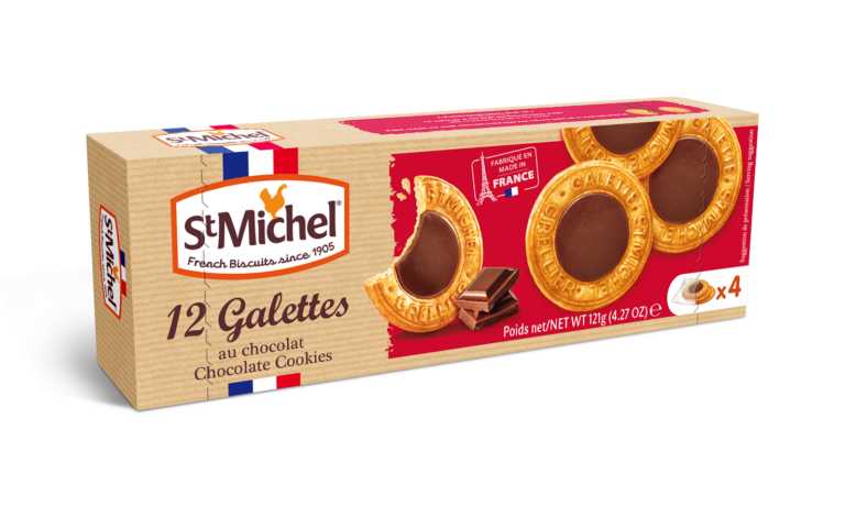 St Michel Galettes with Chocolate, 4.27 oz | 121g