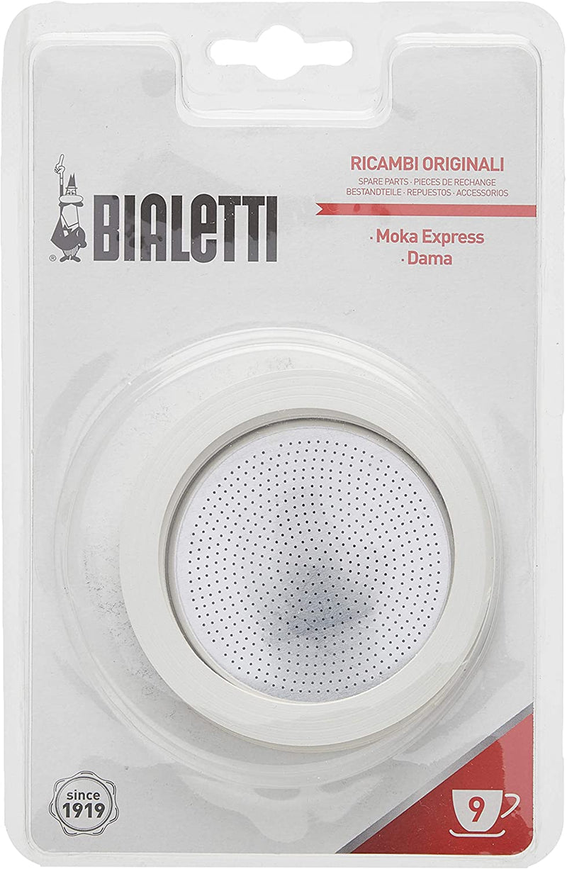 Bialetti Espresso Maker Rubber Gaskets 9 Cups