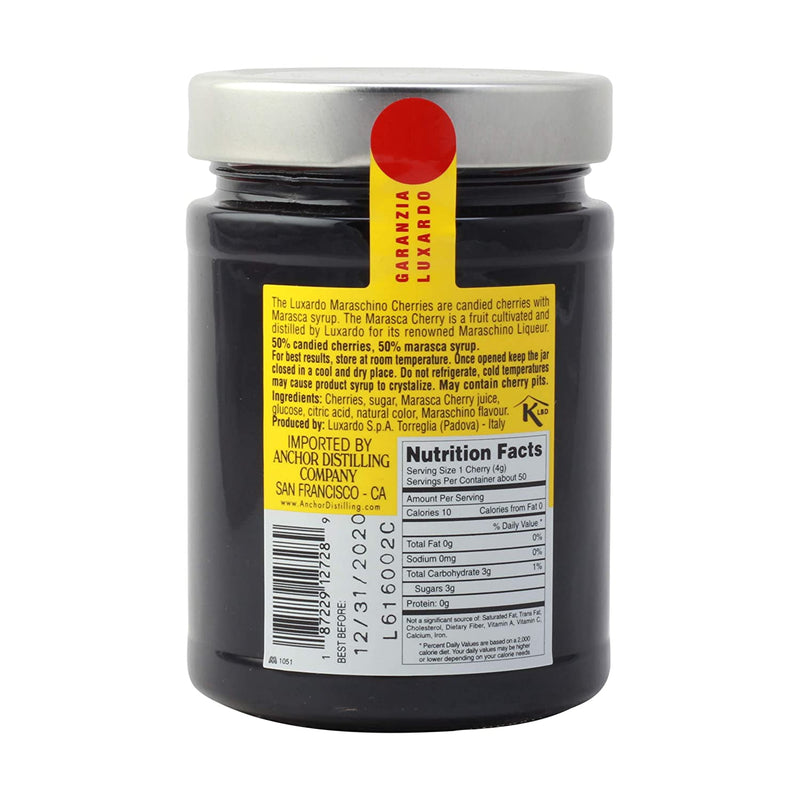 Luxardo The Original Maraschino Cherries, 14.1 oz | 400g