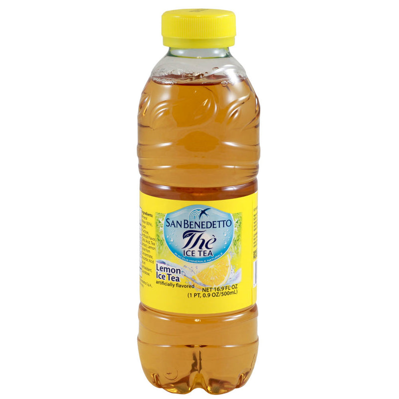 San Benedetto Lemon Tea, 16.9 fl oz. | 500 mL