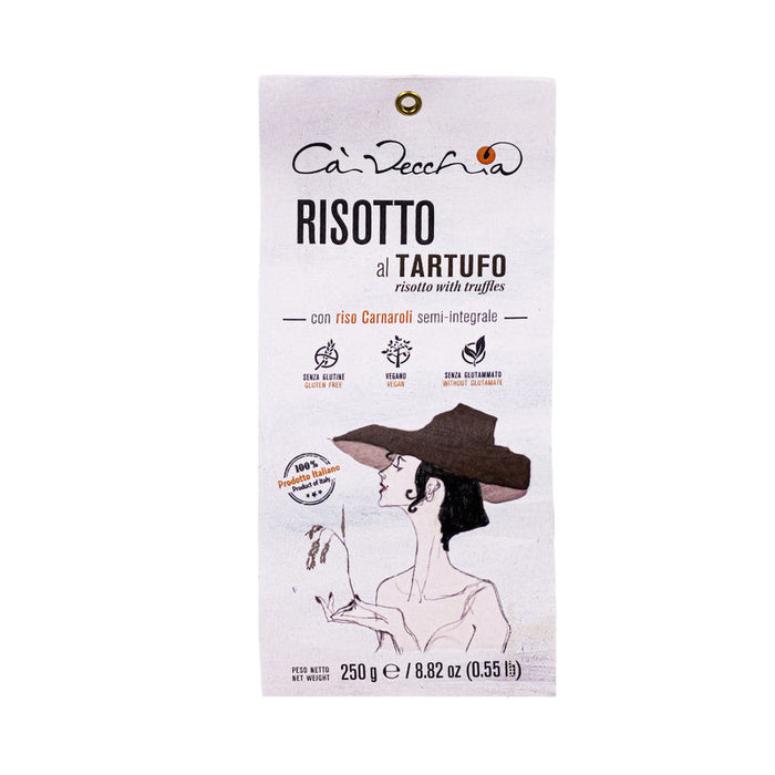 Ca’ Vecchia Risotto with Truffles, Risotto al Tartufo, 8.82 oz | 250g