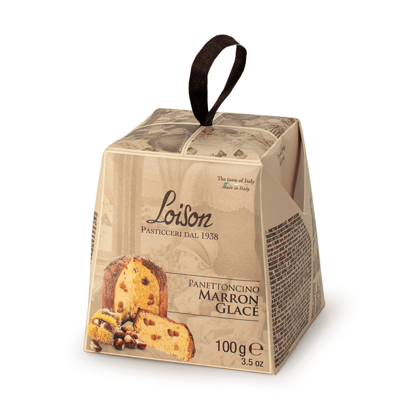 Loison Mini Panettone Marron Glace, 3.5 oz | 100g