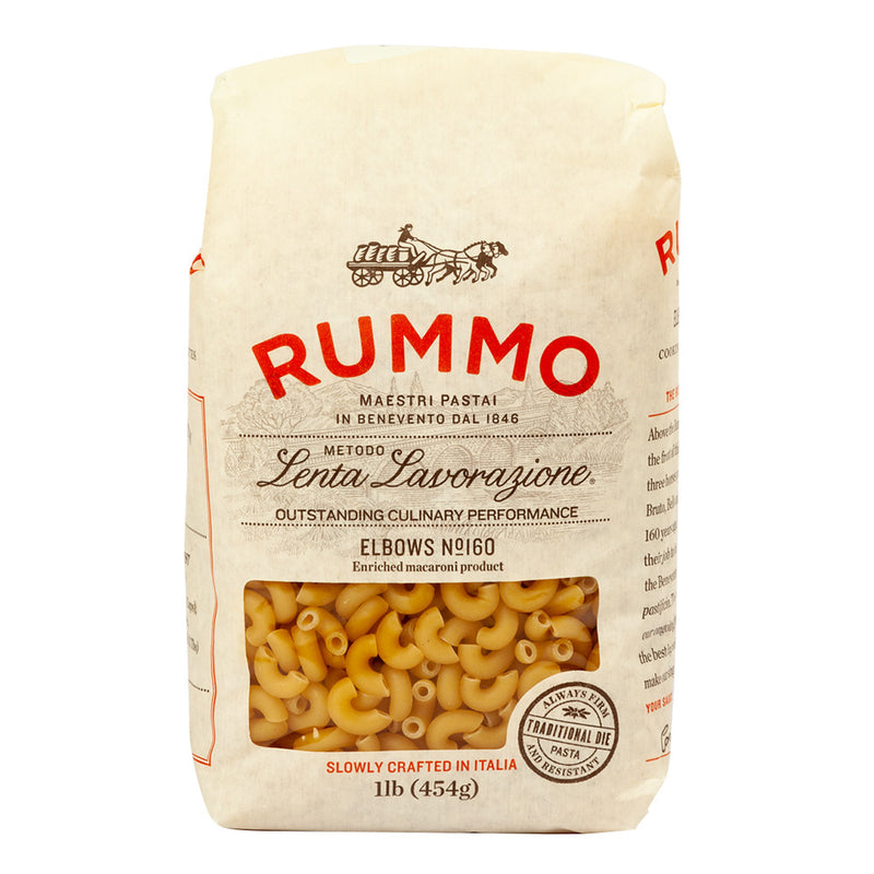 Rummo Pasta Elbows, #160, 1 lb | 454g
