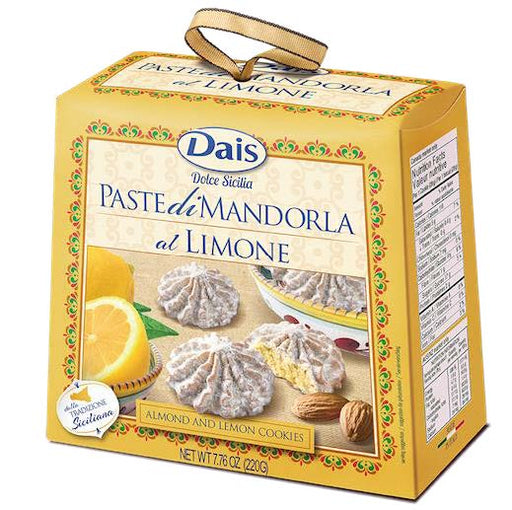 Dais Almond Cookies with Lemon, 7.76 oz | 220g